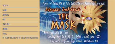 Music Behind the Mask ticket